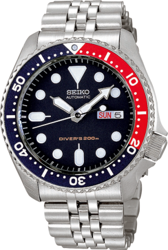 Seiko Seiko SKX009 Black / Stainless Steel