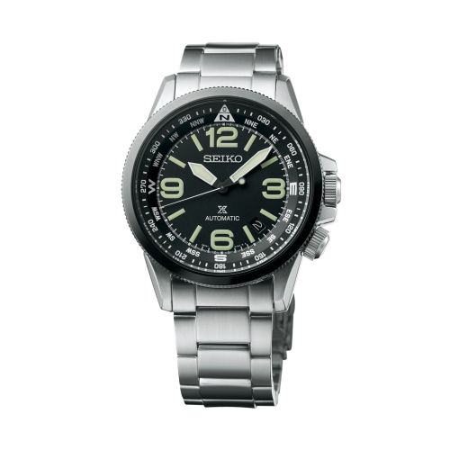 Seiko Prospex Land SRPA71K1 Stainless Steel / Black / Bracelet