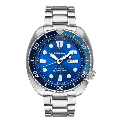 Seiko Prospex Diver Turtle Stainless Steel / Blue Lagoon / Bracelet