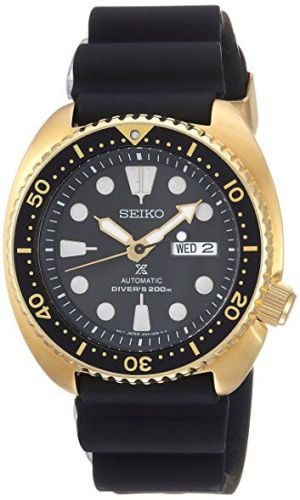 Seiko Prospex Diver Turtle Goldtone / Black / Rubber