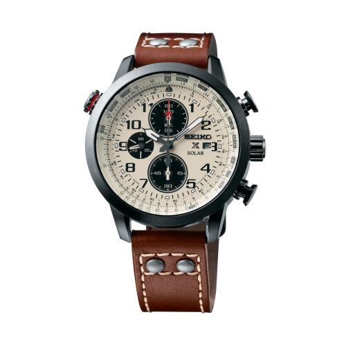 Seiko Prospex Sky SSC425P1 Stainless Steel / Cream