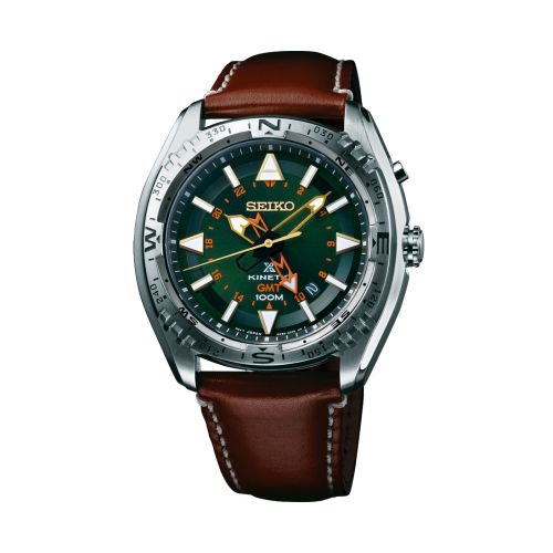Seiko Prospex Land SUN051P1 Stainless Steel / Green / Strap