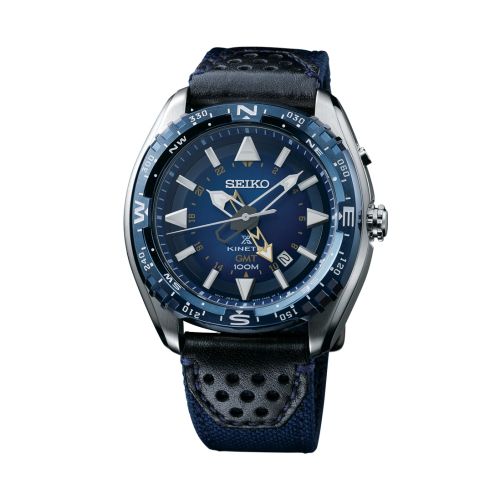 Seiko Prospex Land SUN059P2 Stainless Steel / Blue / Strap