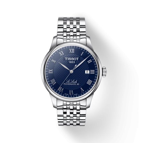 Tissot Le Locle Powermatic 80 39.3 Stainless Steel / Blue / Bracelet