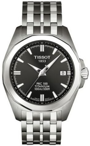 Tissot PRC 100 Quartz Titanium / Black