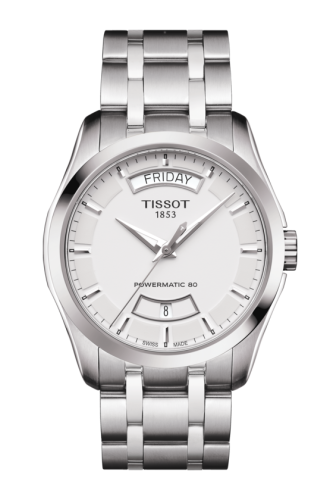 Tissot Couturier Powermatic 80 Stainless Steel / Silver / Bracelet