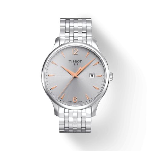 Tissot Tradition Quartz 42 Stainless Steel / Silver / Bracelet