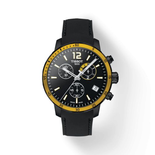 Tissot Quickster Chronograph Football PVD / Black