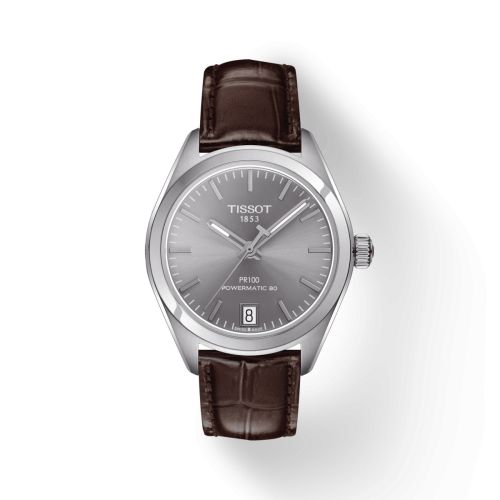 Tissot PR 100 Powermatic 80 33 Stainless Steel / Grey