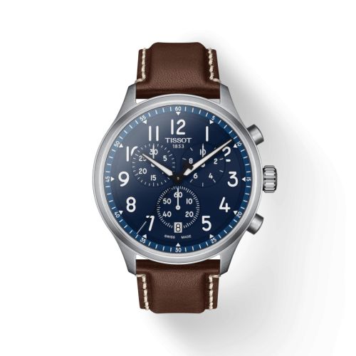 Tissot Chrono XL Classic Stainless Steel / Blue