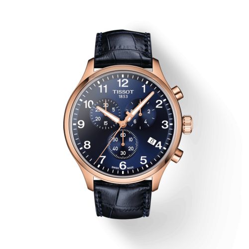 Tissot Chrono XL Classic Rose Gold / Blue