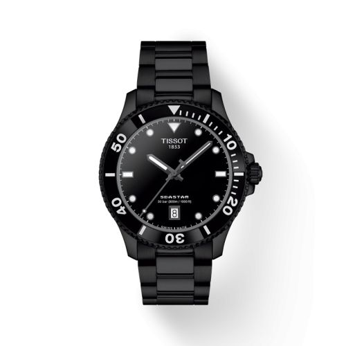 Tissot Seastar 1000 Quartz 40 PVD / Black / Bracelet