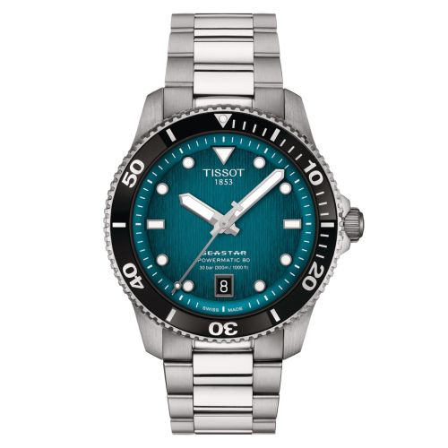 Tissot Seastar 1000 Powermatic 80 40 Stainless Steel / Blue / Bracelet