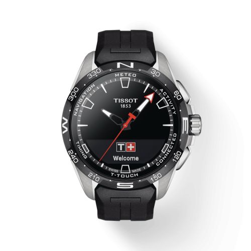 Tissot T-Touch Connect Solar Titanium - Ceramic / Black / Rubber