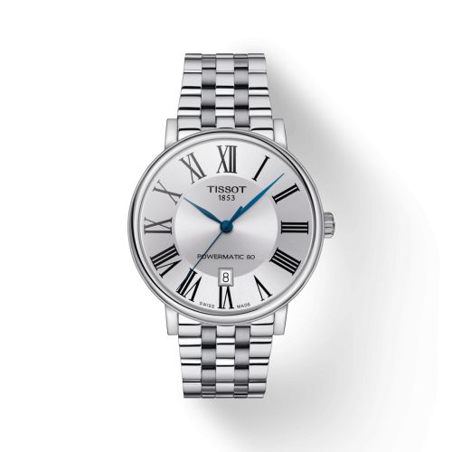 Tissot Carson Premium Powermatic 80 Stainless Steel / Silver / Bracelet