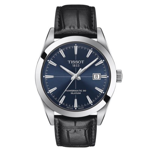 Tissot Gentleman Powermatic Stainless Steel / Blue / Strap