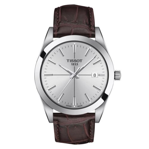 Tissot Gentleman Quartz Stainless Steel / Silver / Strap