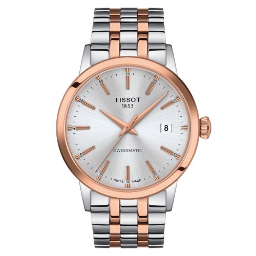 Tissot Dream Swissmatic 42 Two Tone / Silver / Bracelet
