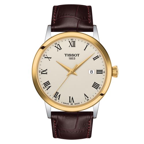 Tissot Dream Quartz 42 Stainless Steel - Yellow Gold / Ivory