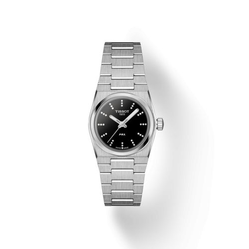 Tissot PRX Quartz 25 Stainless Steel / Black - Diamond