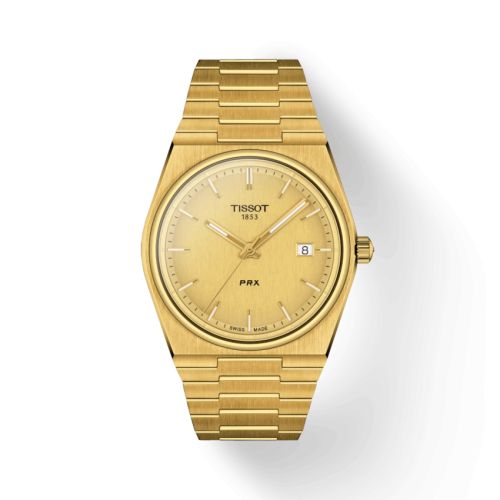 Tissot PRX Quartz Yellow Gold / Champagne