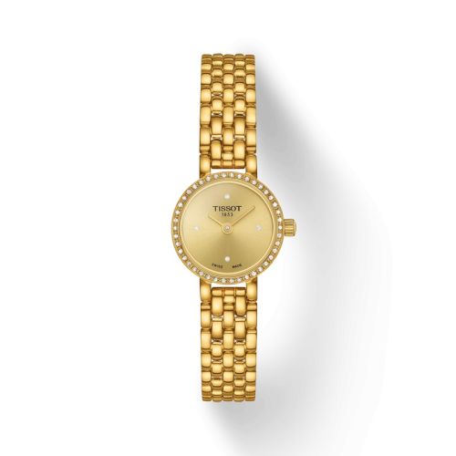 Tissot Lovely Round Yellow Gold - Diamond / Champagne / Bracelet