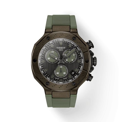 Tissot T-Race Chronograph Green PVD / Grey / Rubber