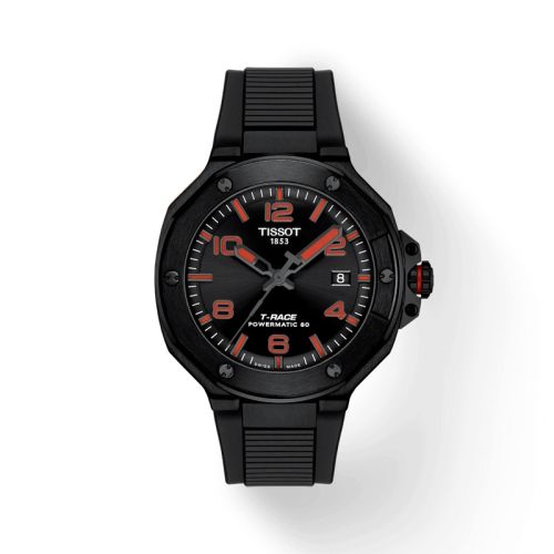 Tissot T-Race Powermatic 80 PVD / Black / Rubber