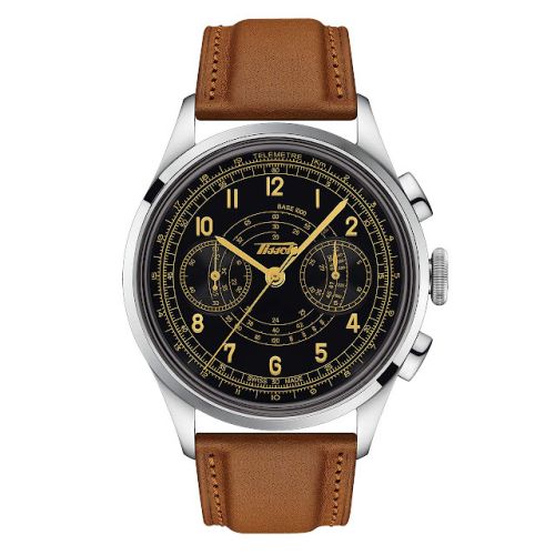Tissot Telemeter 1938 Chronograph Stainless Steel / Black