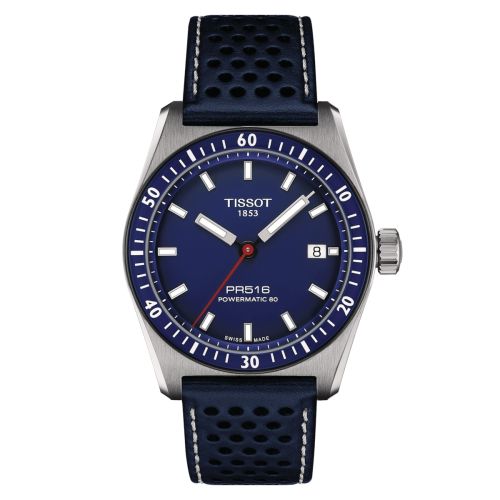 Tissot PR516 Powermatic 80 Stainless Steel / Blue