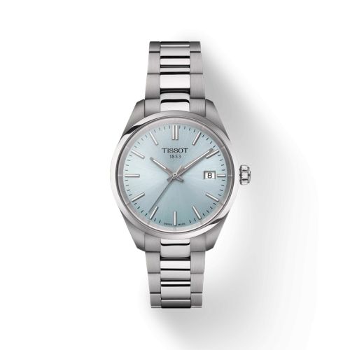 Tissot PR 100 34 Stainless Steel / Ice Blue / Bracelet