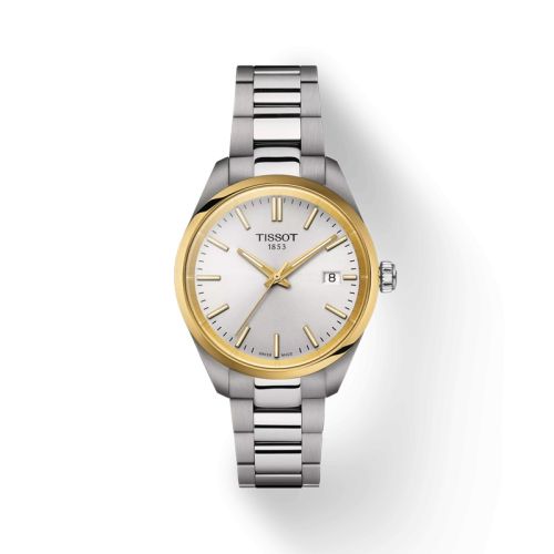 Tissot PR 100 34 Stainless Steel - Yellow Gold / Silver