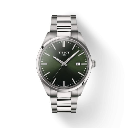 Tissot PR 100 Quartz 40 Stainless Steel / Green / Bracelet