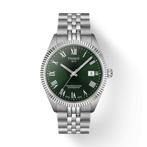 Tissot Ballade 39 Powermatic 80 Stainless Steel / Green / Bracelet