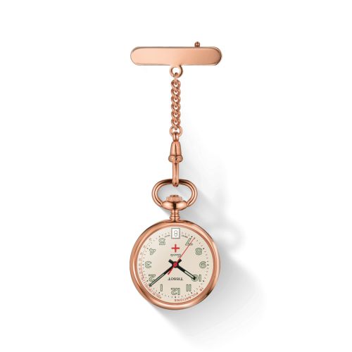 Tissot Infirmières Rose Gold / White