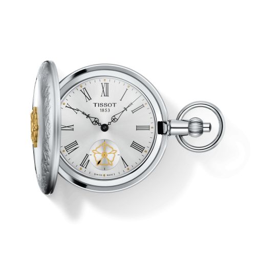 Tissot Double Savonnette Mechanical Brass / Palladium