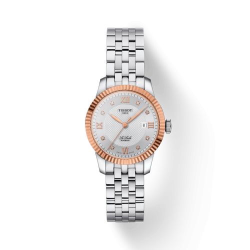 Tissot Le Locle 29 Automatic Lady Stainless Steel - Rose Gold / Silver / Bracelet