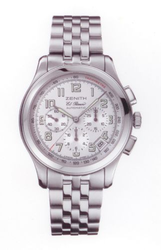 Zenith Class Sport El Primero Stainless Steel / Silver / Bracelet
