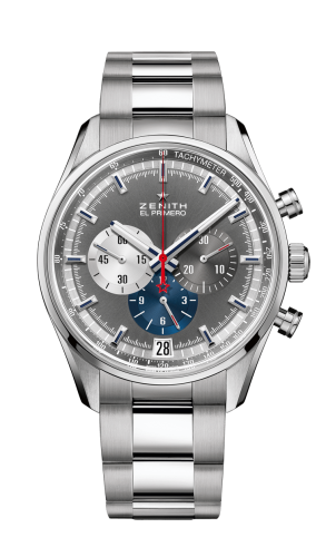 Zenith El Primero Chronomaster 42 Stainless Steel / Anthracite / Bracelet
