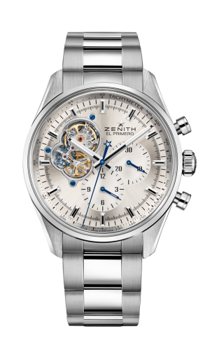 Zenith El Primero Chronomaster Open Stainless Steel / Silver / Bracelet