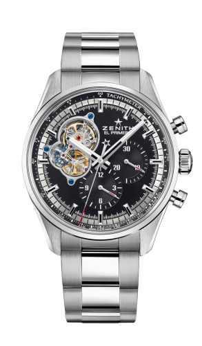 Zenith El Primero Chronomaster Open Stainless Steel / Black / Bracelet
