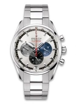 Zenith El Primero Striking 10th Stainless Steel / Silver / BRacelet