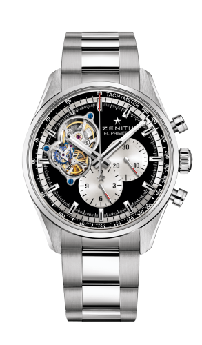 Zenith El Primero Chronomaster Open Stainless Steel / Black / Bracelet