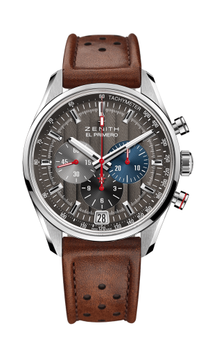 Zenith El Primero Chronomaster 42 Stainless Steel / Anthracite / Strap / Classic Cars