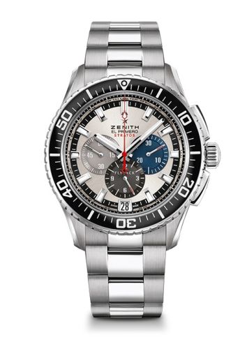 Zenith El Primero Stratos Flyback Tribute to Felix Baumgartner Bracelet