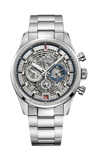 Zenith El Primero Chronomaster Full Open 42 Stainless Steel / Bracelet