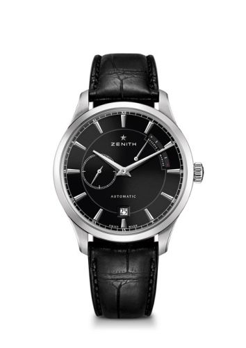 Zenith Elite Power Reserve Black