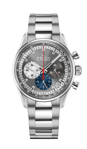 Zenith El Primero Chronomaster 38 Stainless Steel / Slate / Bracelet