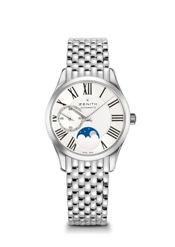 Zenith Elite Ultra Thin Lady Moonphase Roman Bracelet