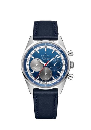 Zenith Chronomaster Original Stainless Steel / Blue